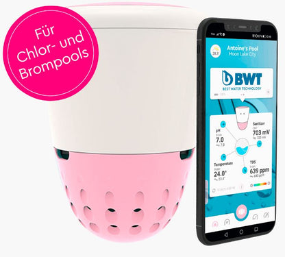 BWT Pearl Water Manager Chlor und Brom - Smartes Poolmessgerät