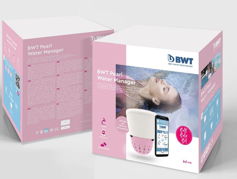 BWT Pearl Water Manager Chlor und Brom - Smartes Poolmessgerät